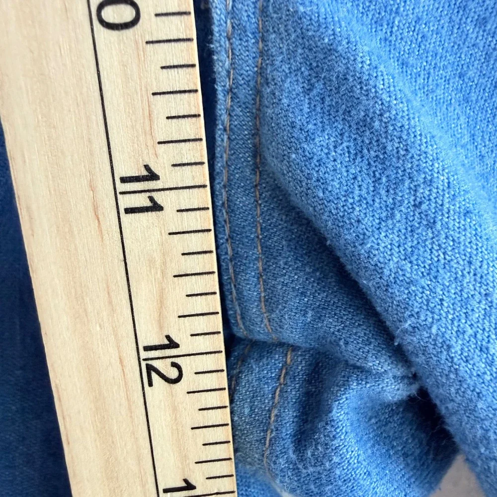 Vtg 70s Wrangler Jeans Western Rancher Pants Made in USA Blue Trousers 36 x‎ 29